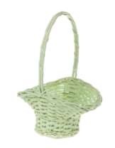 Корзина Ива , 25*20*Н14/12/31см цв.салатовый Корзина Ива , 25*20*Н14/12/31см цв.салатовый