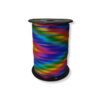 Лента Тиффани Китай 0,5см*250м (мультиколор) Лента Тиффани Китай 0,5см*250м (мультиколор)