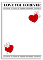 Упак. материал флористическая пленка "Любовь навсегда " 65 мкр, 35 см х 50 см, 20 листов/упак., пр 2 Упак. материал флористическая пленка "Любовь навсегда " 65 мкр, 35 см х 50 см, 20 листов/упак., пр 2