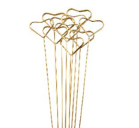 Держатель для открыток сердце 34см 10шт Держатель для открыток сердце 34см 10шт