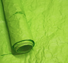 Бумага Эколюкс однотонный салатовый 70см * 5 ярдов ± 5%