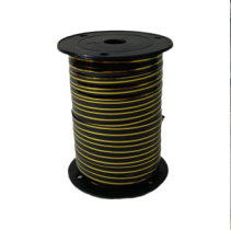 Лента простая с з/п (1см*100яд)  черный А135