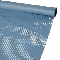 Бумага упаковочная "Соты" 80гр 50см5ярд цв небесный