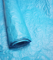 Бумага Эколюкс однотонный синий 70см * 5 ярдов ± 5%