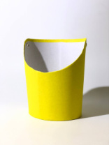 Ваза Овал 12,5*13,5*18 .желтая Ваза Овал 12,5*13,5*18 .желтая