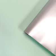 Пленка матовая двухсторонняя серебро/тиффани 48см*10м±5% 65мкм