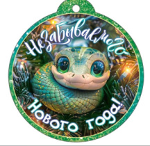 Бирка "Незабываемого Нового года!" 12.023 (20 шт)																																	