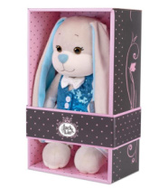 Мягкая Игрушка Jack&Lin, Зайчик Жак В Голубой Жилетке И Белых Брюках, 25 см, В Коробк