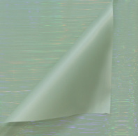 Упак. материал флористическая пленка матовая с эффектом гологра, 50 мкр, 58 см х 10 м, туманно-зелен Упак. материал флористическая пленка матовая с эффектом гологра, 50 мкр, 58 см х 10 м, туманно-зелен