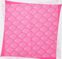 Упак. материал флористическая пленка "Цветочная вуаль", 58 х 58 см. 20 листов/упак., ярко-розовый Упак. материал флористическая пленка "Цветочная вуаль", 58 х 58 см. 20 листов/упак., ярко-розовый
