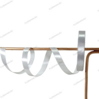 Лента атласная,10mmx25yards, цв. жемчужный Лента атласная,10mmx25yards, цв. жемчужный