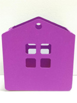 Кашпо Домик (170*175*80) фуксия Акция