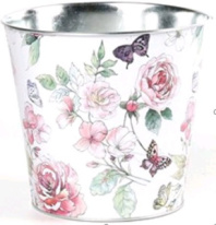 Декоративное кашпо "Сказка в саду" D17,5X16,7CM B13,3, металл Декоративное кашпо "Сказка в саду" D17,5X16,7CM B13,3, металл