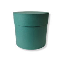 Коробка круглая 18*18 .изумрудный Коробка круглая 18*18 .изумрудный