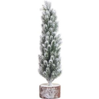 Изделие декоративное "Ель заснеженная на пенечке" H25 см Изделие декоративное "Ель заснеженная на пенечке" H25 см