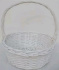Корзина плетеная (ива) 35*35*13H*36НН, 1 шт., белый