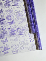 Пленка Марки сиреневый 70см*10ярд ± 5% Пленка Марки сиреневый 70см*10ярд ± 5%