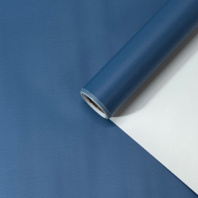 Пленка матовая двухсторонняя белый \ темно-голубой 58см*10м±5% 65мкр