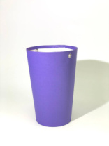 Конус под цветы 10*14*20 .фиолетовый