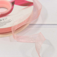 Лента Органза 1,5см*100ярд Персиковый 1/13 1/52 Лента Органза 1,5см*100ярд Персиковый 1/13 1/52