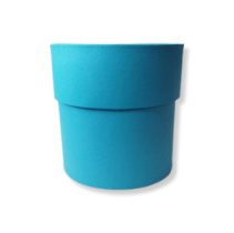 Коробка круглая 10*10 .голубой