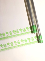 Пленка Бордюр (Роза) салатовый 70см*10ярд ± 5%