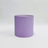Коробка круглая без крышек 15*15 светло-сиреневый