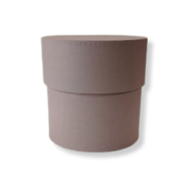Коробка круглая 10*10 .кофе с молоком