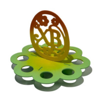 Подставка пасхальная "Яйцо ХВ" D235*h115 Подставка пасхальная "Яйцо ХВ" D235*h115