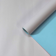 Пленка матовая двухсторонняя небесно голубой/пурпурное утро 58см*10м±5% 65мкм