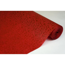 фетр 3D рис. Паутинка 50 см * 10 м бордовый