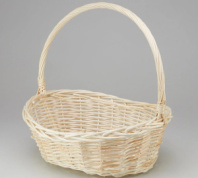 Корзина плетеная (ива): 48*37*18, 1 шт., выбеленный Корзина плетеная (ива): 48*37*18, 1 шт., выбеленный