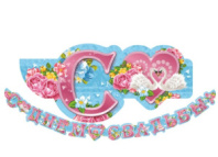 Гирлянда поздравительная с днем свадьбы (2600мм) Гирлянда поздравительная с днем свадьбы (2600мм)