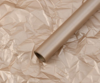 Упак. материал флористическая пленка с перламутровым эффектом, 50 мкр, 57 см х 10 м, шампань Упак. материал флористическая пленка с перламутровым эффектом, 50 мкр, 57 см х 10 м, шампань