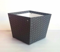 Трапеция с дном малая 130*160*160 Горох на черном