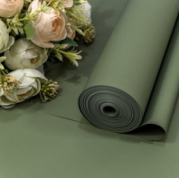 Пленка 0,59*34м 900г "Корейская" 65мкм серовато-зеленый