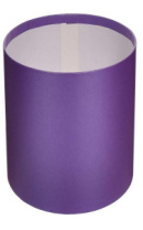 Коробка круглая без крышек 13,5*13,5 .фиолетовый