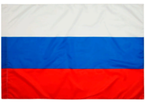 Флаг России триколор 90*135см 661-528