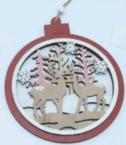 Декоративная подвеска Шар 16х0,5х15 см Декоративная подвеска Шар 16х0,5х15 см