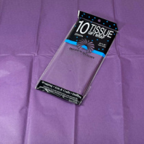 Бумага тишью 50*66см Темно-Фиолетовый 10листов/