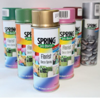 Краска-спрей флористическая SPRING 036 вишневая Краска-спрей флористическая SPRING 036 вишневая