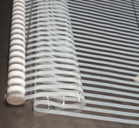 Пленка Полоски белая 70см*10ярд ± 5%