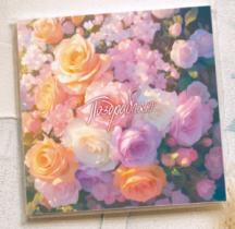 Карточка "Поздравляю (кустовые розы) " К420