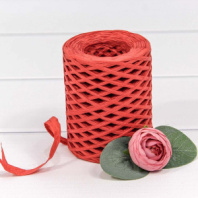 Рафия бумажная 150м Красный 1/72 Рафия бумажная 150м Красный 1/72