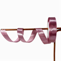 Лента атласная,20mmx25y, цв. лососевый ( оттенок  розового) (075)