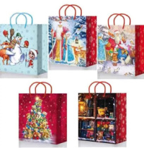 Пакет подарочный ламинированный (264*327*136 390/391/392/393/394 mix L