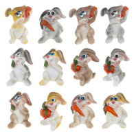 Фигурка декоративная "Заяц", L4 W4.5 H5 см,12в 157528