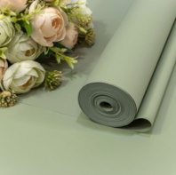 Пленка 0,59*34м 900г "Корейская" 65мкм серо-зеленый