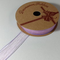 Лента органза "Браш" 25 mm*10 ярд сиреневый