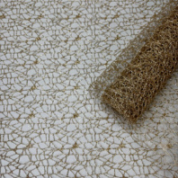 Сетка Крошет перламутр 50см*5ярд бронза Сетка Крошет перламутр 50см*5ярд бронза